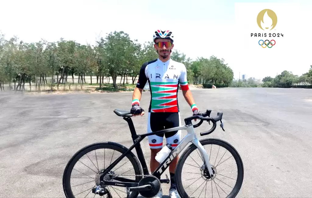 علی لبیب نماینده دوچرخه سواری در المپیک پاریس 2024 شد