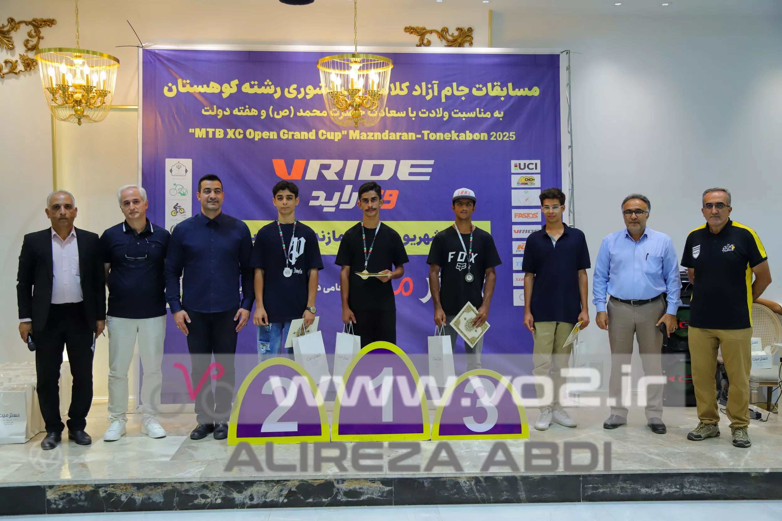 سکوی جوائر مسابقات تنکابن