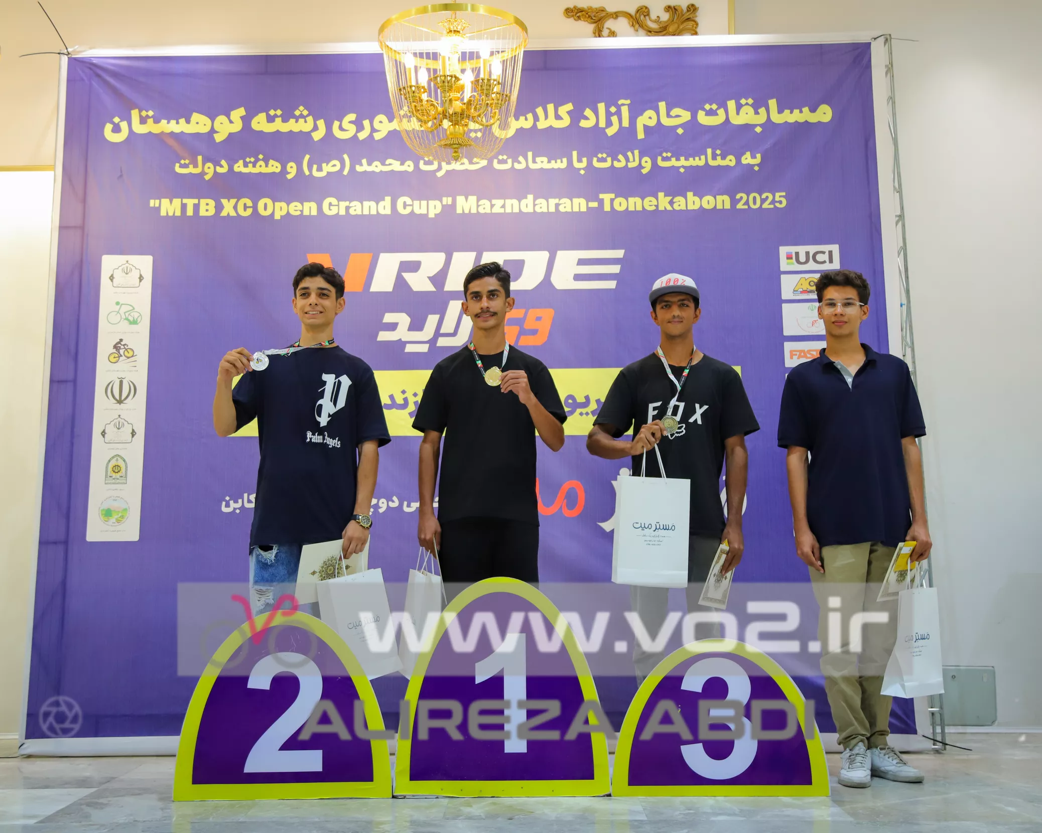 سکوی جوائر مسابقات تنکابن