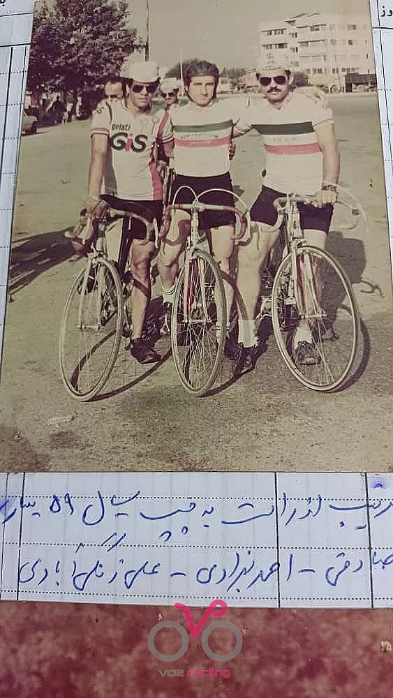تصاویر پیشکسوتان دوچرخه سواری ایران