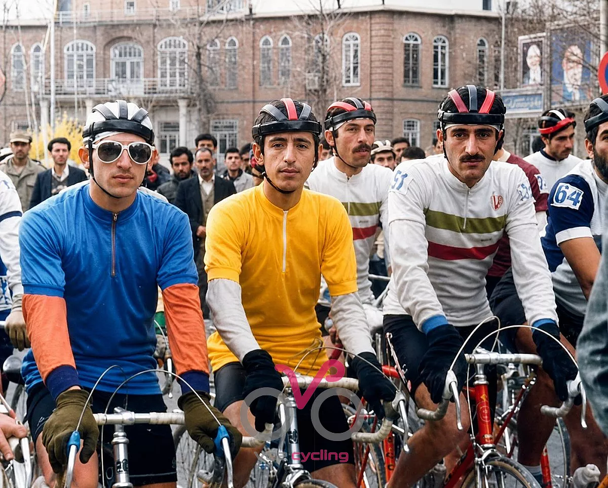 تصاویر پیشکسوتان دوچرخه سواری ایران